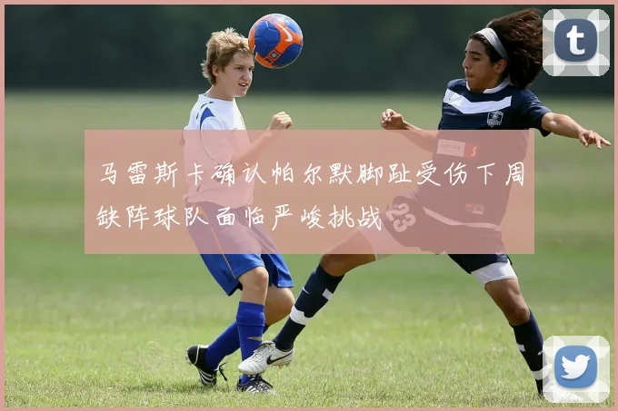 马雷斯卡确认帕尔默脚趾受伤下周缺阵球队面临严峻挑战